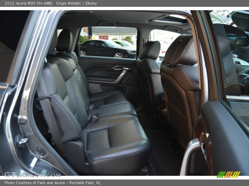 Grigio Metallic / Ebony 2012 Acura MDX SH-AWD