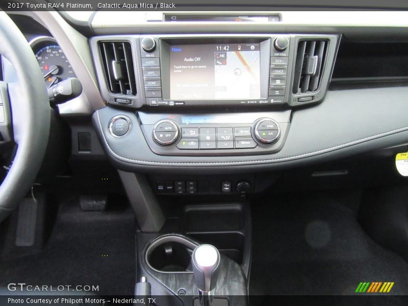 Controls of 2017 RAV4 Platinum