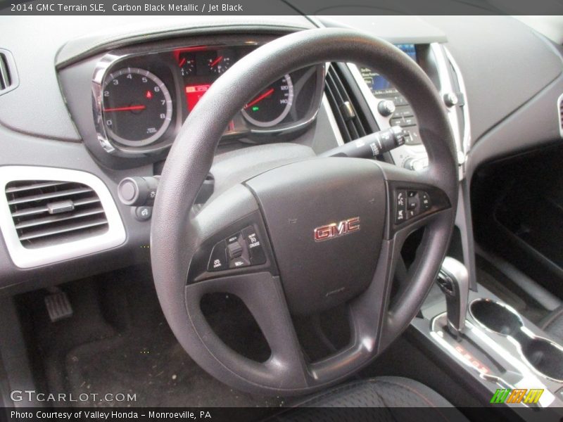 Carbon Black Metallic / Jet Black 2014 GMC Terrain SLE