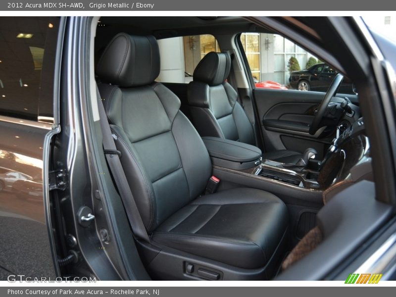 Grigio Metallic / Ebony 2012 Acura MDX SH-AWD