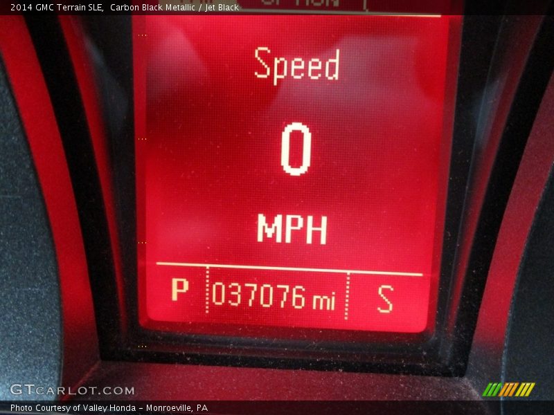 Carbon Black Metallic / Jet Black 2014 GMC Terrain SLE