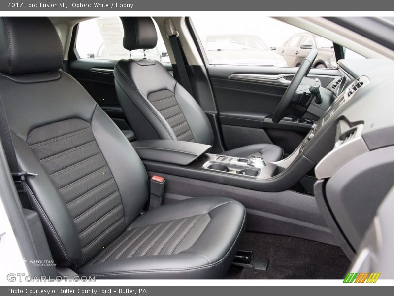 Oxford White / Ebony 2017 Ford Fusion SE