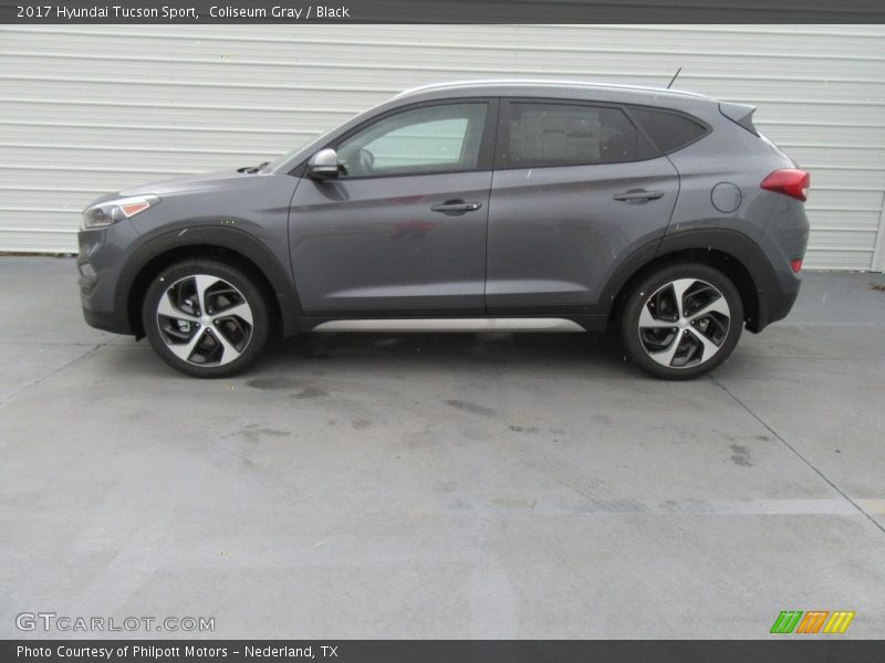 Coliseum Gray / Black 2017 Hyundai Tucson Sport