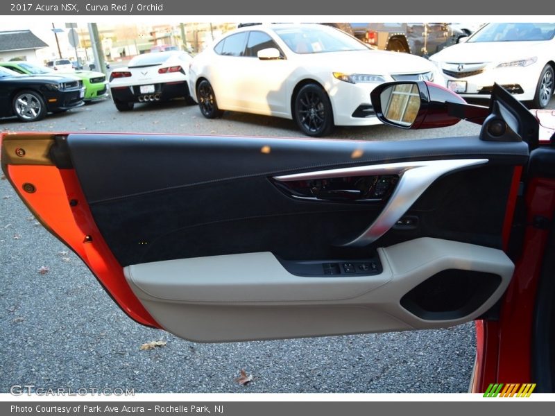 Door Panel of 2017 NSX 