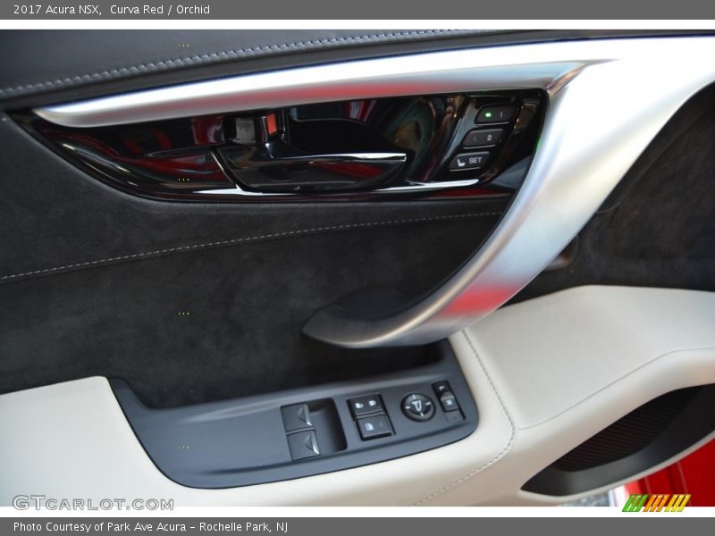 Controls of 2017 NSX 