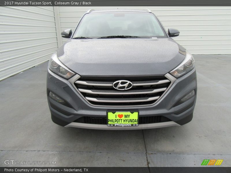 Coliseum Gray / Black 2017 Hyundai Tucson Sport