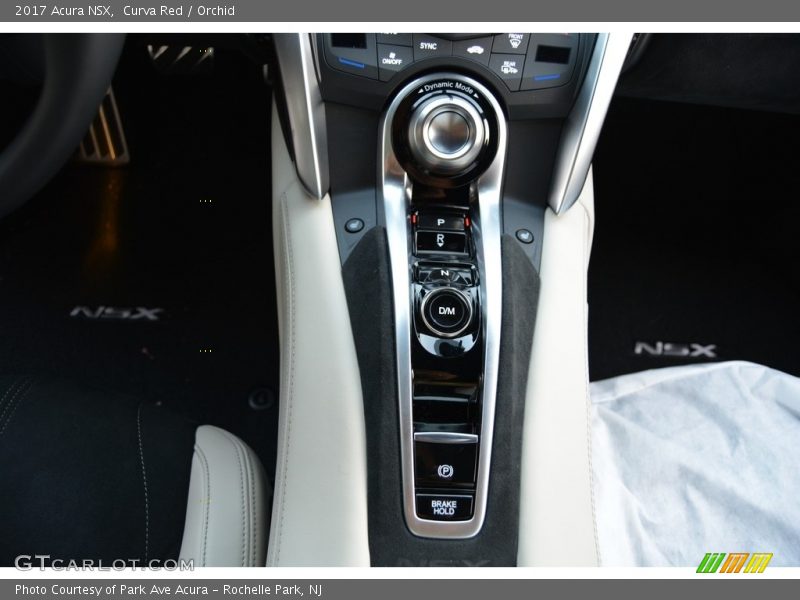 Controls of 2017 NSX 