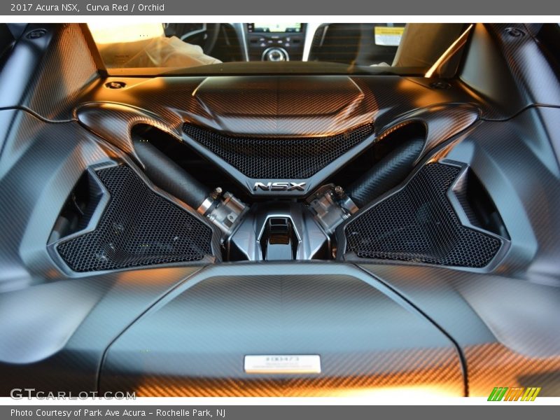  2017 NSX  Engine - 3.5 Liter Twin-Turbocharged DOHC 24-Valve VTC V6 Gasoline/Electric Hybrid