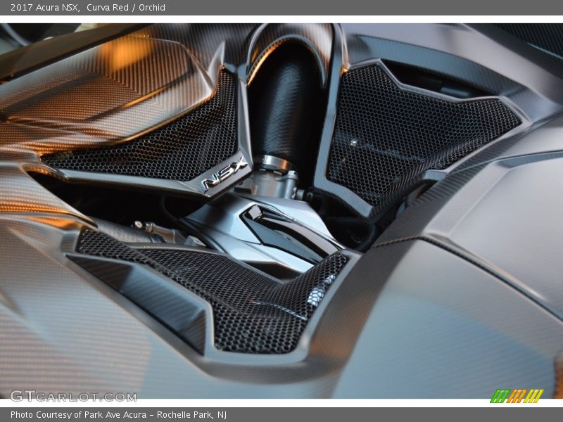  2017 NSX  Engine - 3.5 Liter Twin-Turbocharged DOHC 24-Valve VTC V6 Gasoline/Electric Hybrid