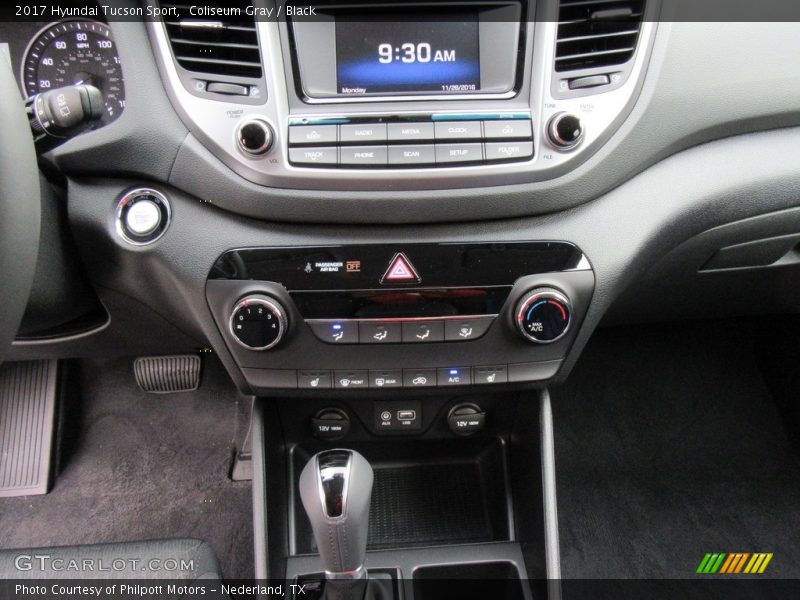Coliseum Gray / Black 2017 Hyundai Tucson Sport