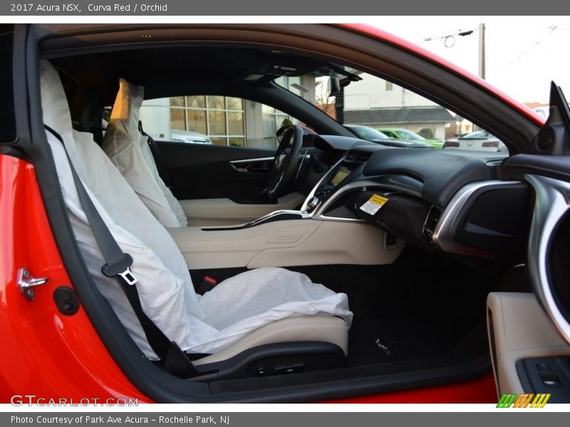 Front Seat of 2017 NSX 