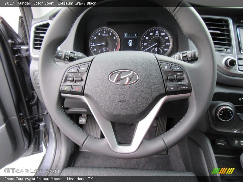 Coliseum Gray / Black 2017 Hyundai Tucson Sport