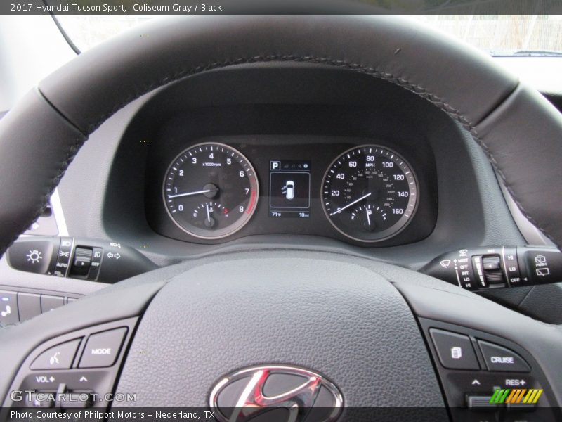 Coliseum Gray / Black 2017 Hyundai Tucson Sport