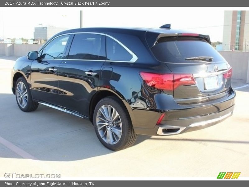 Crystal Black Pearl / Ebony 2017 Acura MDX Technology