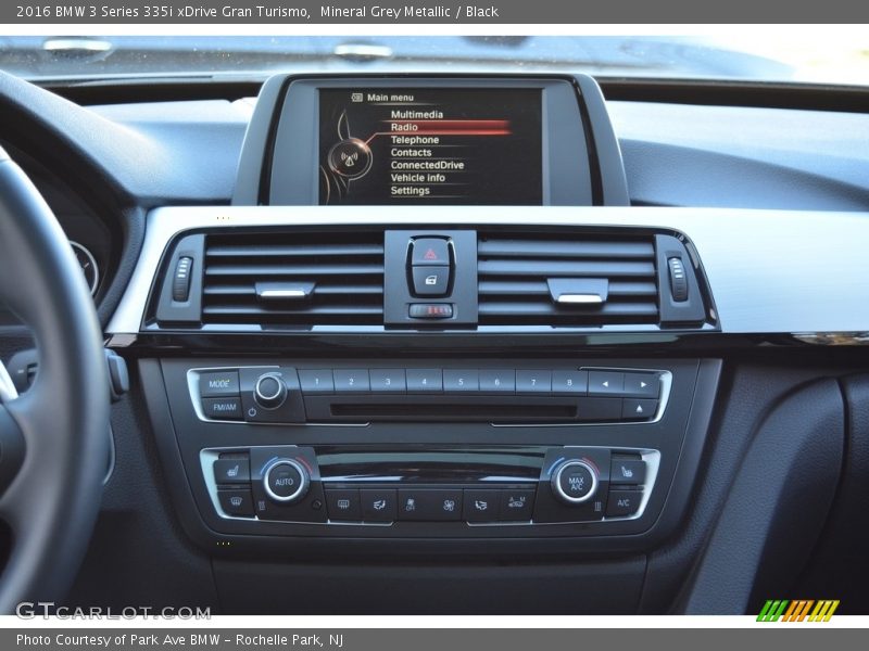 Mineral Grey Metallic / Black 2016 BMW 3 Series 335i xDrive Gran Turismo
