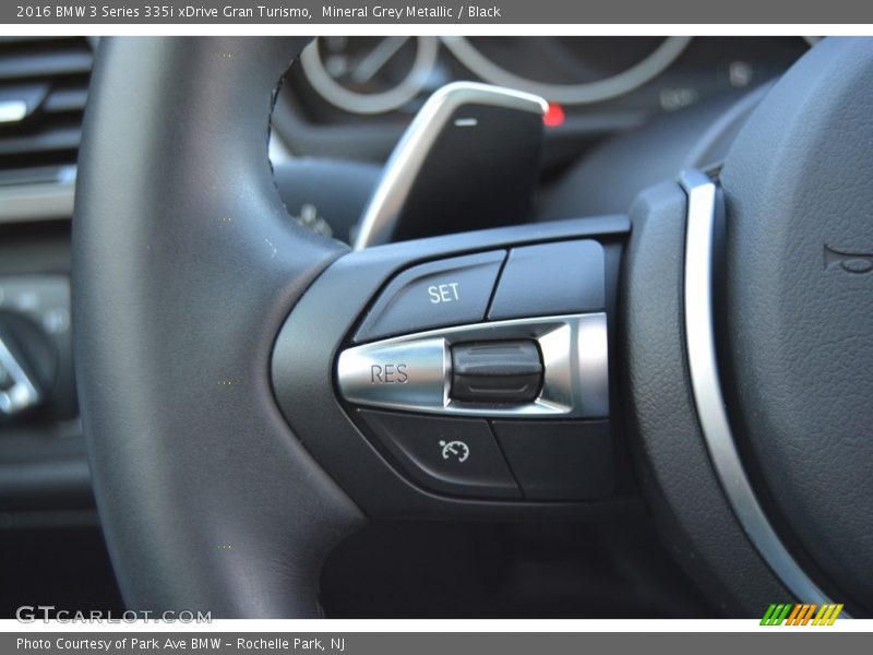 Mineral Grey Metallic / Black 2016 BMW 3 Series 335i xDrive Gran Turismo