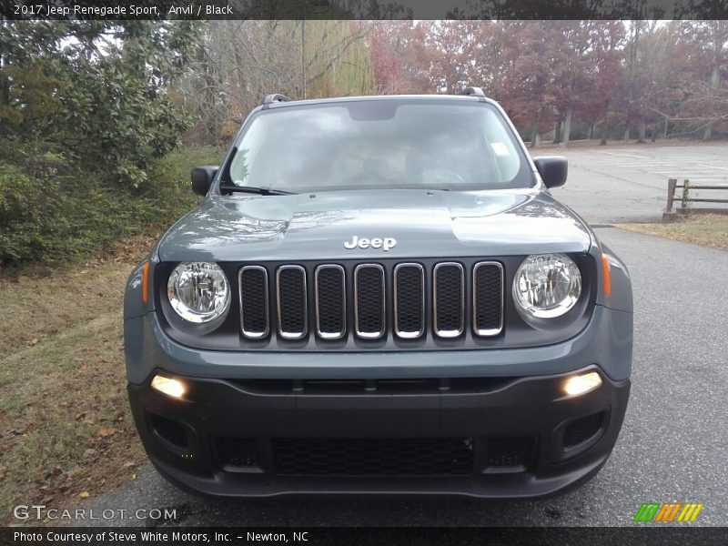 Anvil / Black 2017 Jeep Renegade Sport