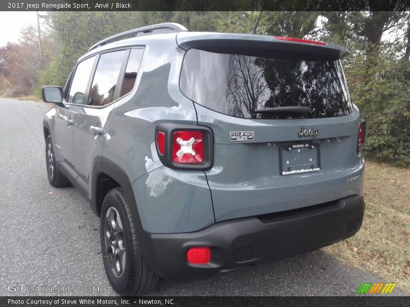 Anvil / Black 2017 Jeep Renegade Sport