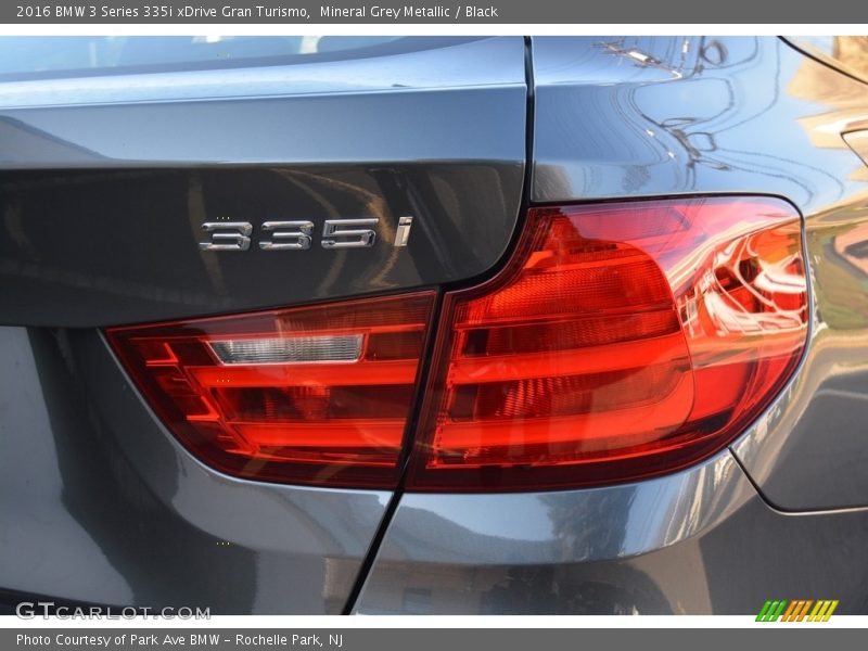 Mineral Grey Metallic / Black 2016 BMW 3 Series 335i xDrive Gran Turismo