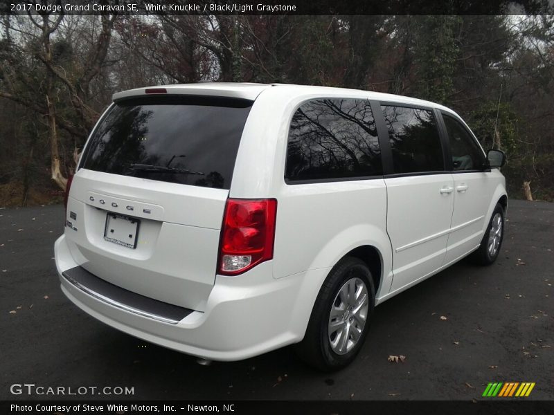 White Knuckle / Black/Light Graystone 2017 Dodge Grand Caravan SE