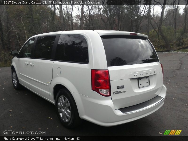 White Knuckle / Black/Light Graystone 2017 Dodge Grand Caravan SE