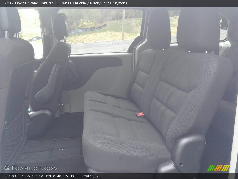 White Knuckle / Black/Light Graystone 2017 Dodge Grand Caravan SE