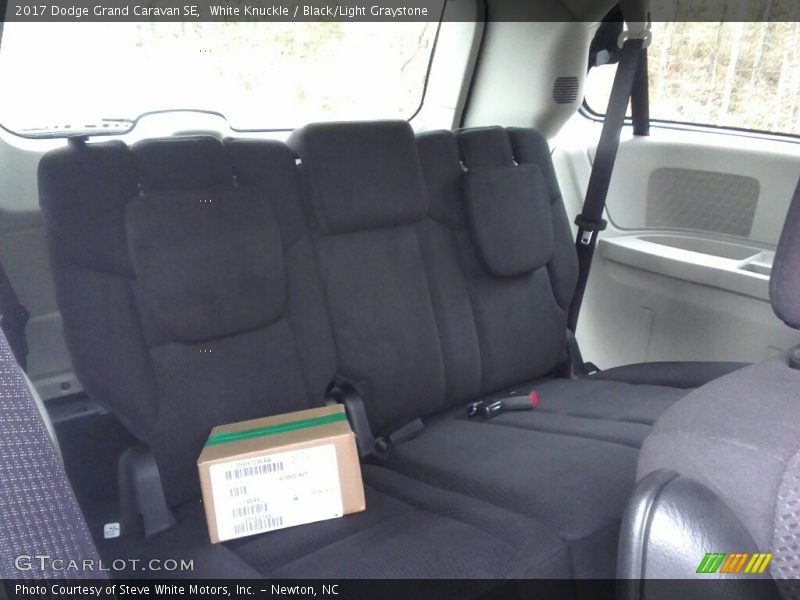 White Knuckle / Black/Light Graystone 2017 Dodge Grand Caravan SE
