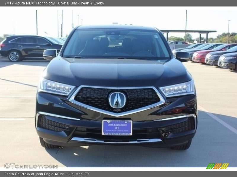 Crystal Black Pearl / Ebony 2017 Acura MDX Technology