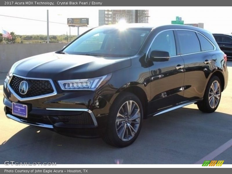 Crystal Black Pearl / Ebony 2017 Acura MDX Technology