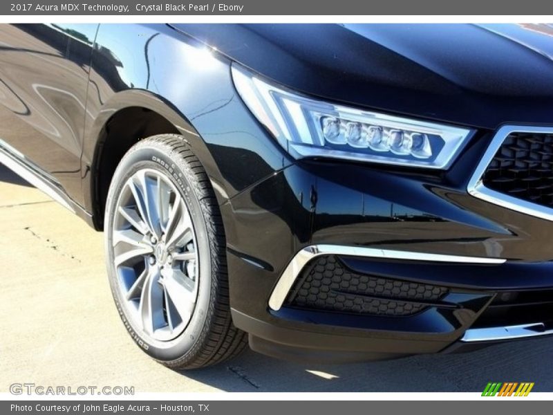 Crystal Black Pearl / Ebony 2017 Acura MDX Technology