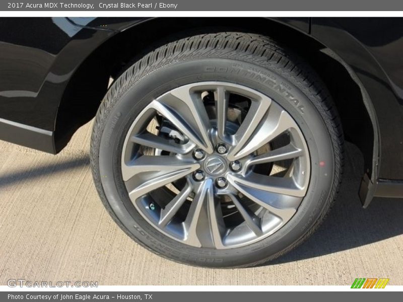 Crystal Black Pearl / Ebony 2017 Acura MDX Technology