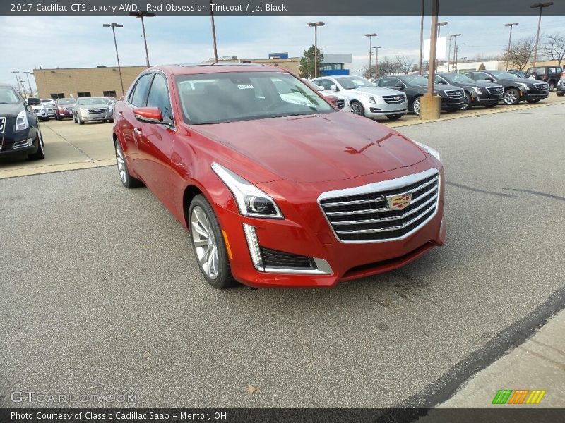 Front 3/4 View of 2017 CTS Luxury AWD