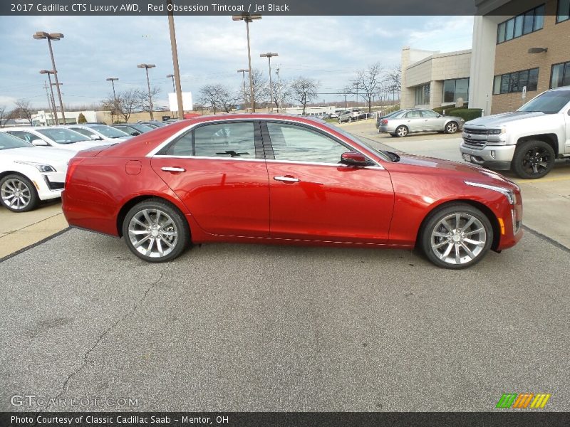  2017 CTS Luxury AWD Red Obsession Tintcoat