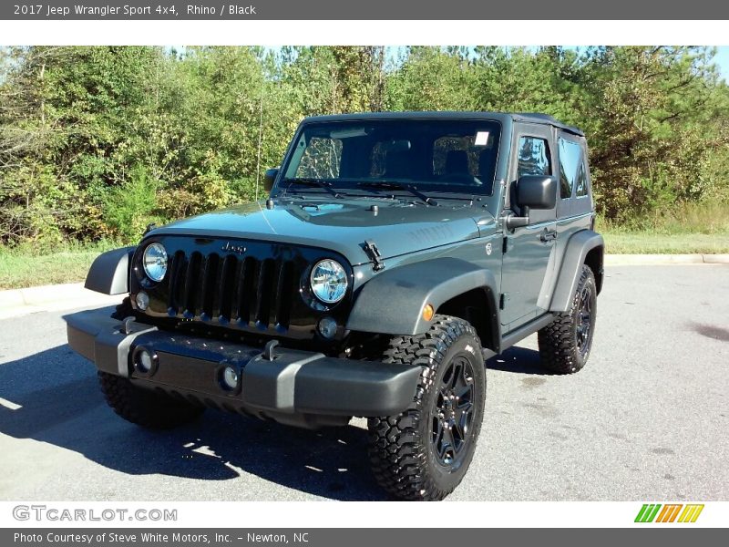 Rhino / Black 2017 Jeep Wrangler Sport 4x4