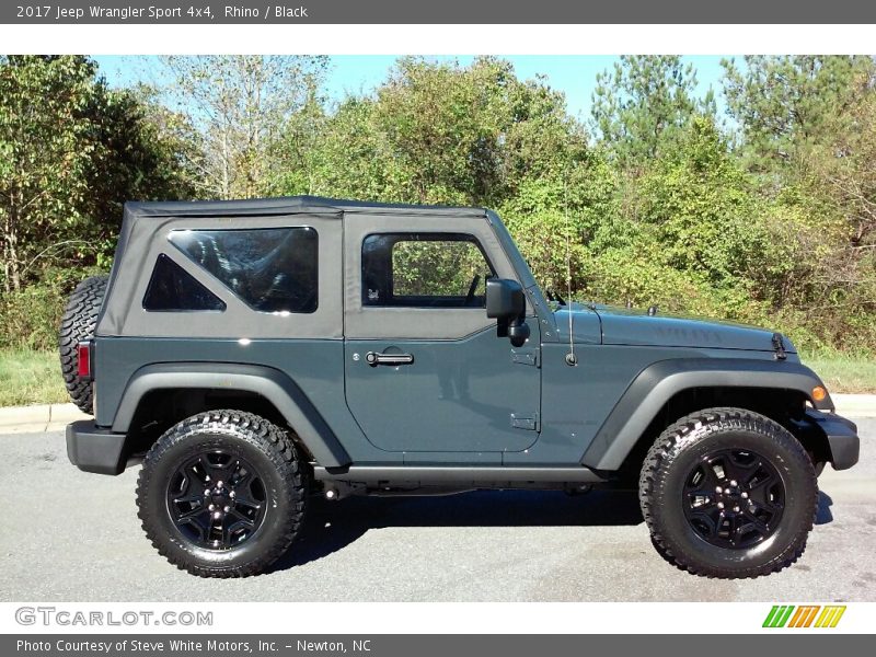 Rhino / Black 2017 Jeep Wrangler Sport 4x4