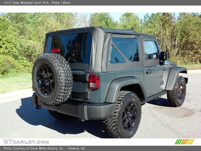 Rhino / Black 2017 Jeep Wrangler Sport 4x4
