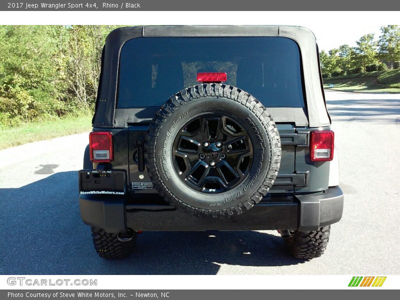 Rhino / Black 2017 Jeep Wrangler Sport 4x4
