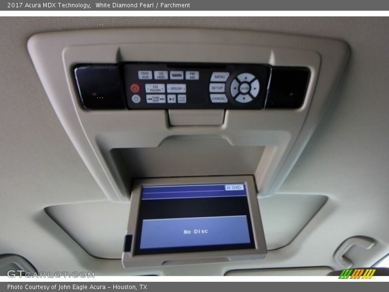 Entertainment System of 2017 MDX Technology