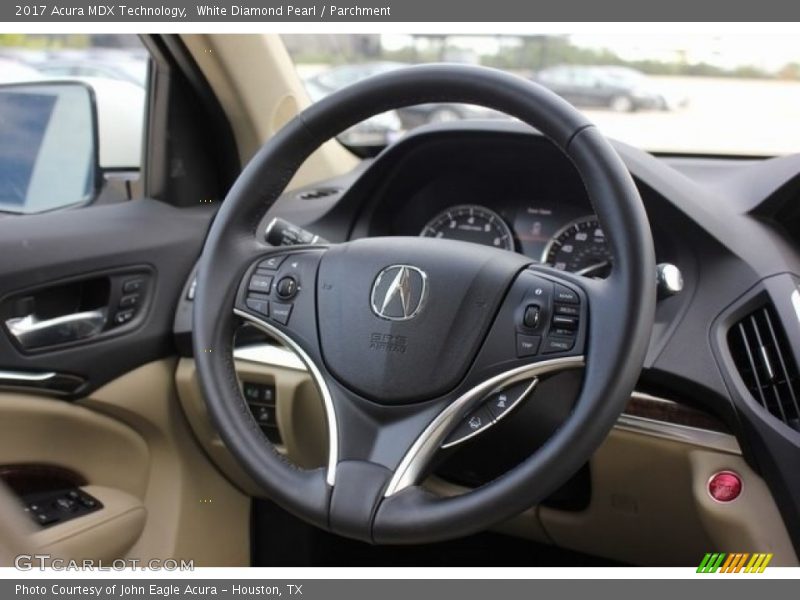  2017 MDX Technology Steering Wheel
