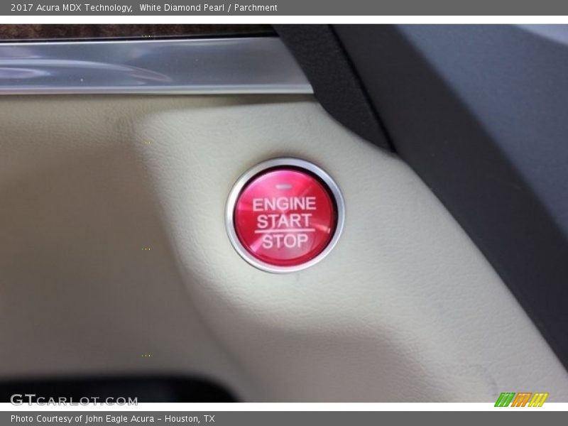 White Diamond Pearl / Parchment 2017 Acura MDX Technology