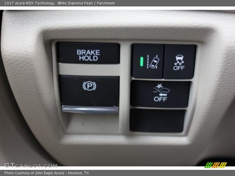 White Diamond Pearl / Parchment 2017 Acura MDX Technology