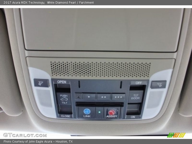 White Diamond Pearl / Parchment 2017 Acura MDX Technology