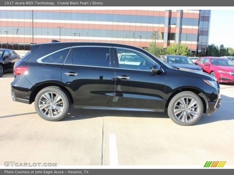 Crystal Black Pearl / Ebony 2017 Acura MDX Technology