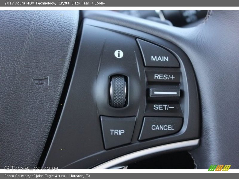 Crystal Black Pearl / Ebony 2017 Acura MDX Technology