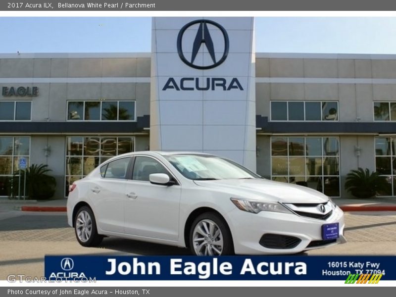 Bellanova White Pearl / Parchment 2017 Acura ILX