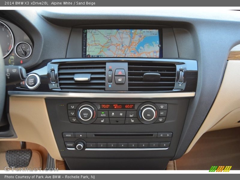 Alpine White / Sand Beige 2014 BMW X3 xDrive28i