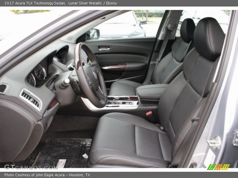 Lunar Silver Metallic / Ebony 2017 Acura TLX Technology Sedan