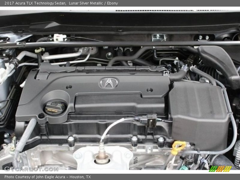 Lunar Silver Metallic / Ebony 2017 Acura TLX Technology Sedan
