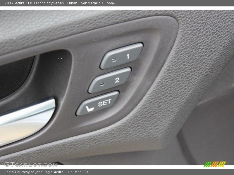 Lunar Silver Metallic / Ebony 2017 Acura TLX Technology Sedan