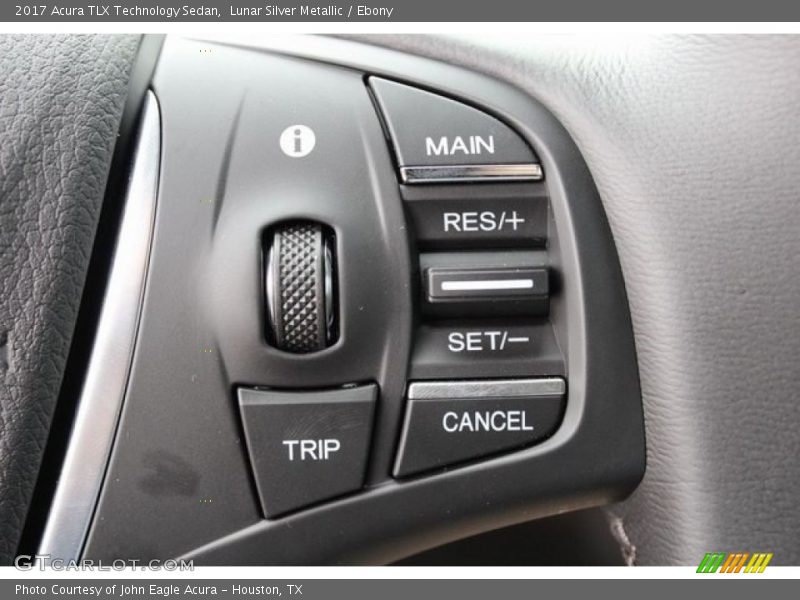 Lunar Silver Metallic / Ebony 2017 Acura TLX Technology Sedan